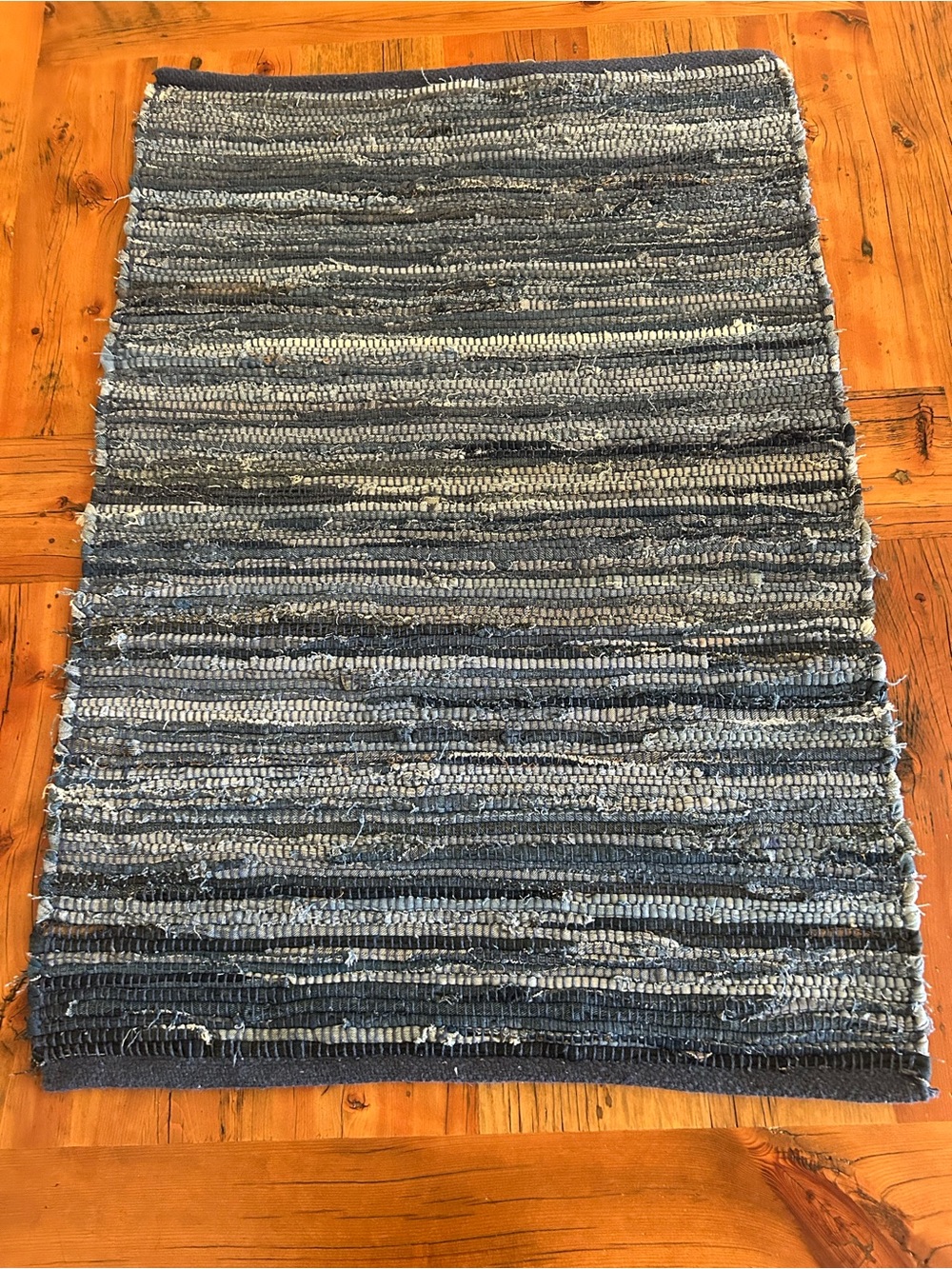 LOLOI Blue denim Woven Accent Rug - Home Accents
